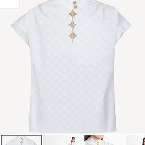 Louis Vuitton frill blouse